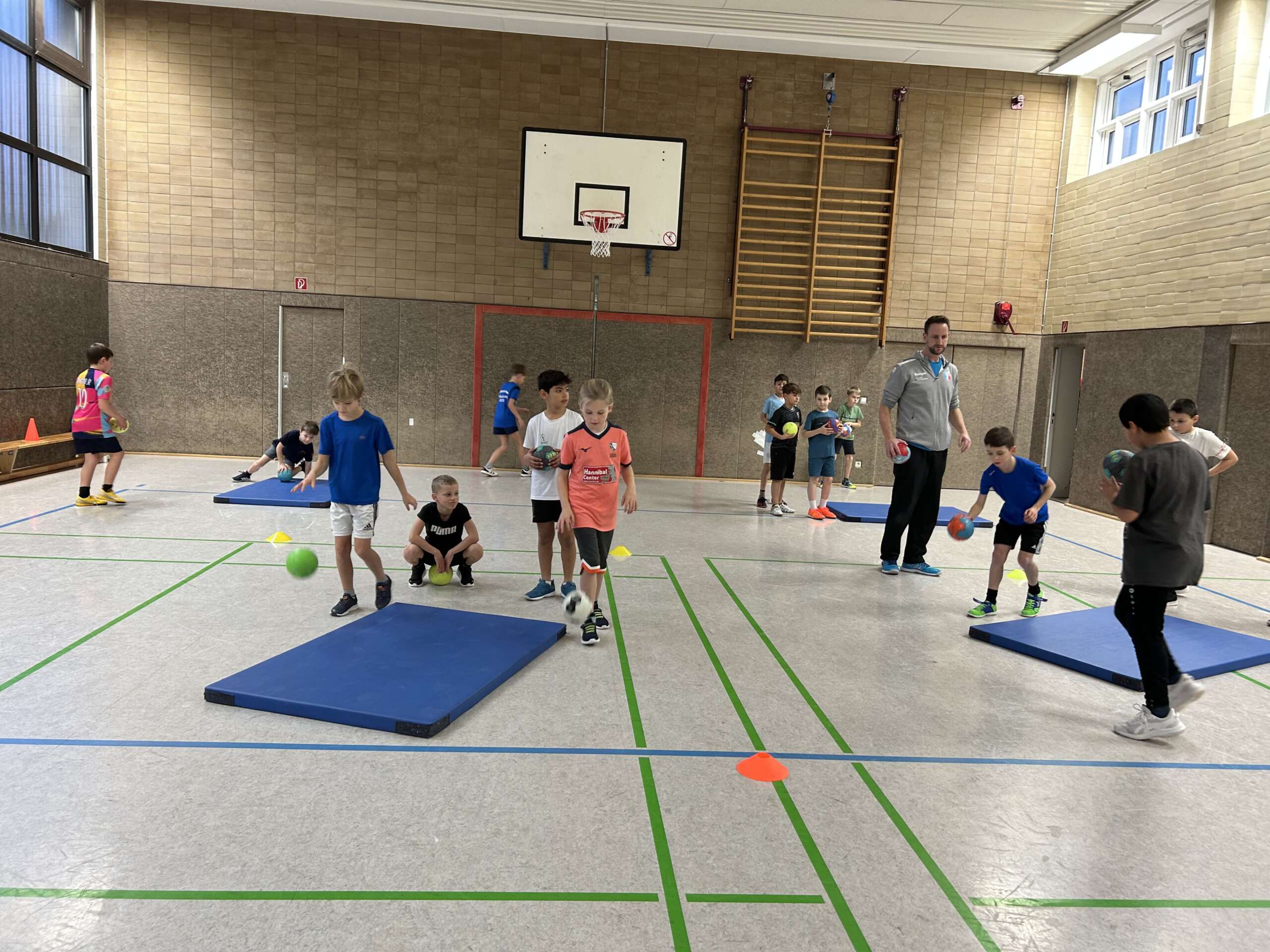 Handballtag Handball Übungen